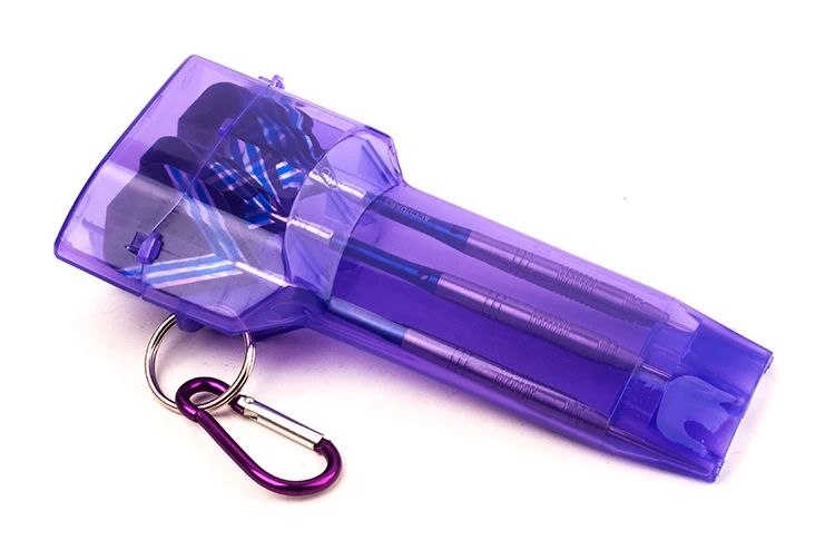 High Quality Transparent Plastic Darts Case Big Size Plastic Dart Box Dardos Case darts professional Accessories 7 Colors
