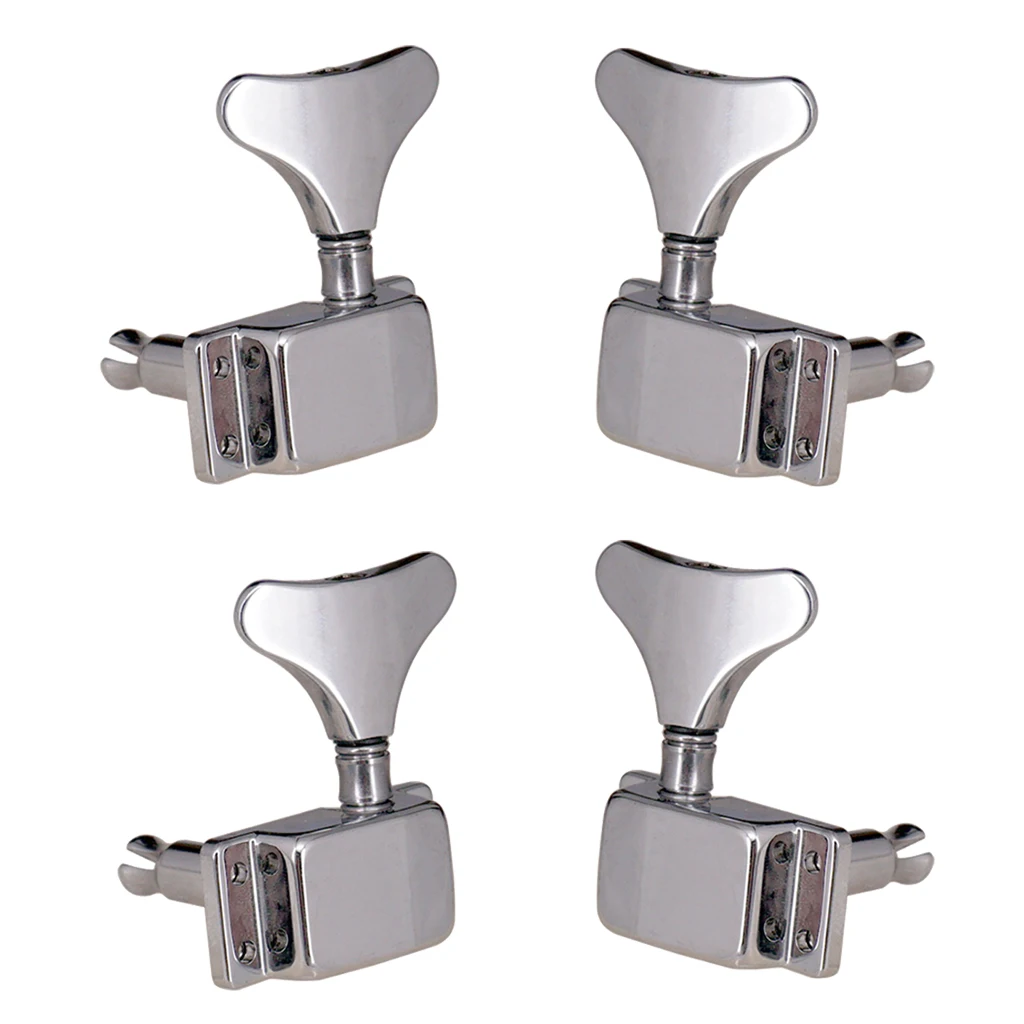 4pcs Bass Tuners Tuning Pegs Machine Heads For Electric Guitar Bass Parts Accessories