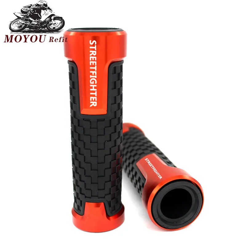 For DUCATI STREETFIGHTER STREETFIGHTERS STREETFIGHTER 848 Motorcycle Accessories CNC Handlebar Grips Handle Grip Protector