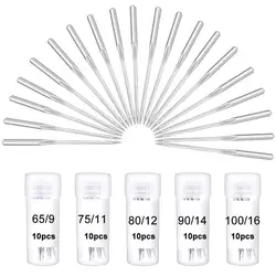 10Pcs Household Sewing Machine Needle Sharp Universal Regular Point For Singer Brother Sewing Machine Accessories