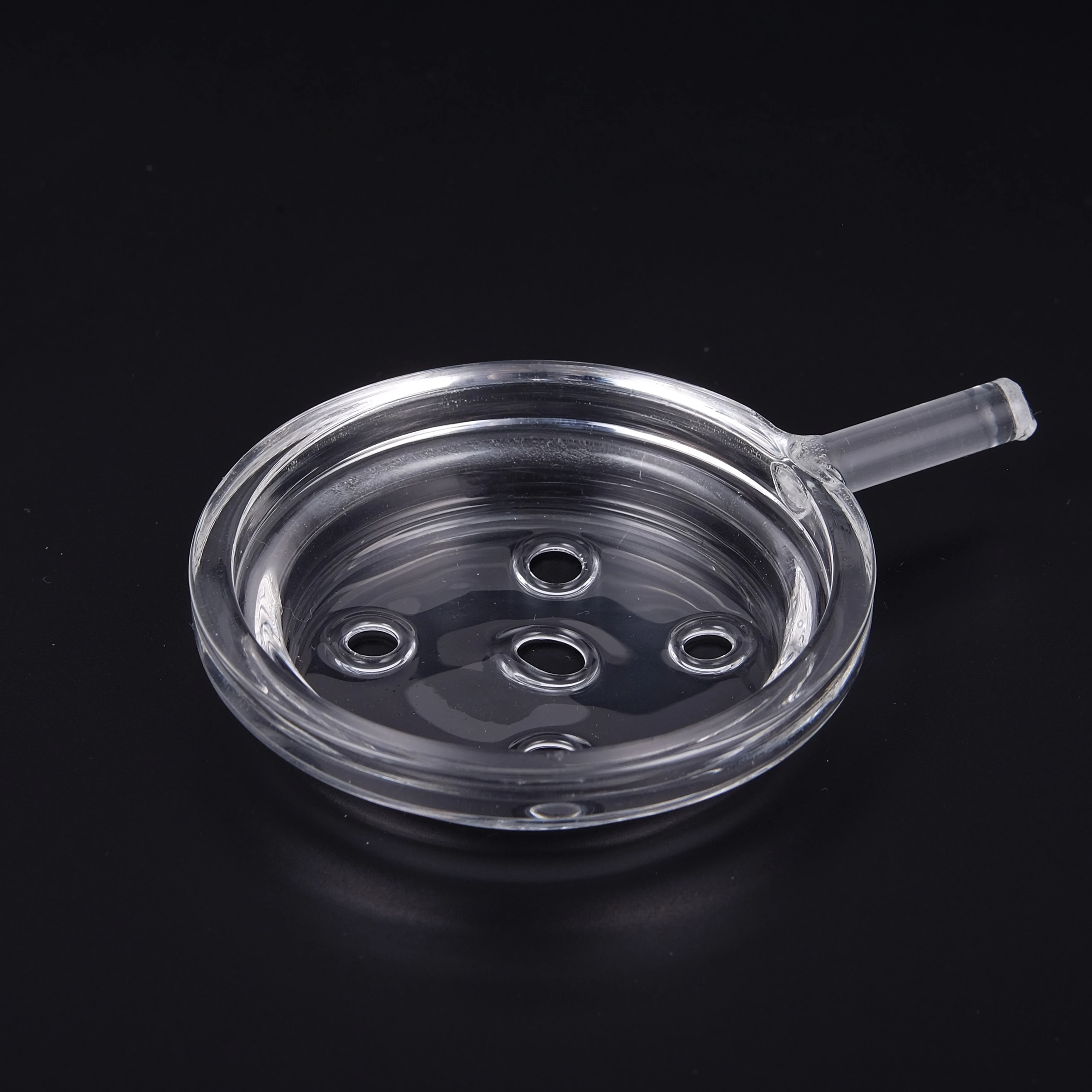 Disposable Shisha Hookah Thick Glass Charcoal Tray Chicha Narguile Plate Accessories Safty Anti-Scald Nargile Part