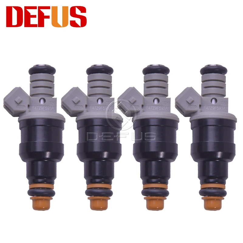 DEFUS 4PCS High Performance OEM F47Z9F593A Fuel Injector For Ford Windstar 3.0L 1995-2000  New Auto Engine Parts Nozzles