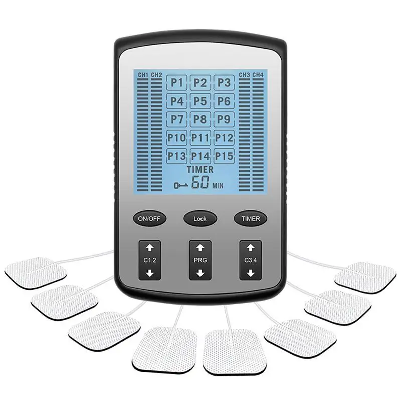 

TENS low-frequency pulse physical therapy instrument four-channel meridian acupoint shoulder cervical spine massager