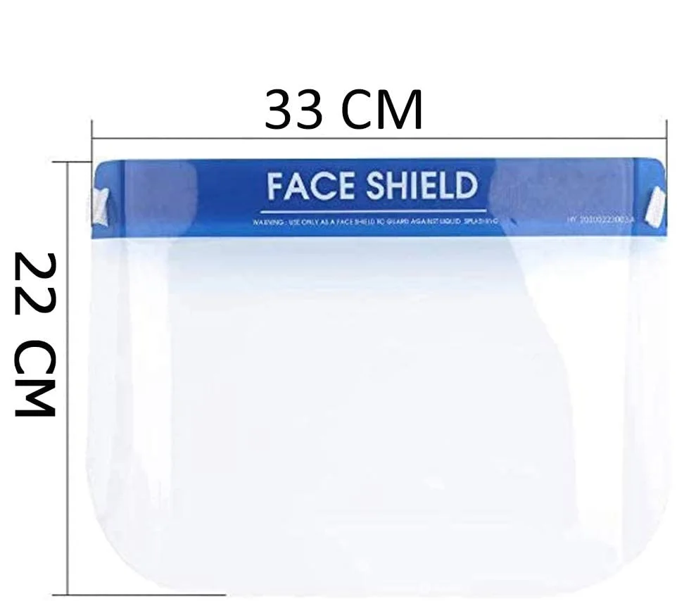Mascarilla de protección facial ajustable, antivirus, antigotas, a prueba de polvo, visera lavable, 40 unids/lote