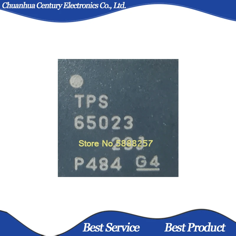 2 Pcs/Lot TPS65023RSBT TPS65023 QFN New and Original In Stock