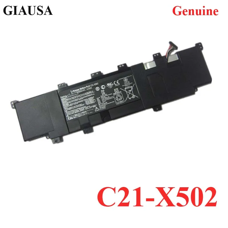 Wholesale C21-X502 Laptop Battery for ASUS VivoBook X502 X502C X502CA S500 S500C S500CA PU500C PU500CA C31-X502