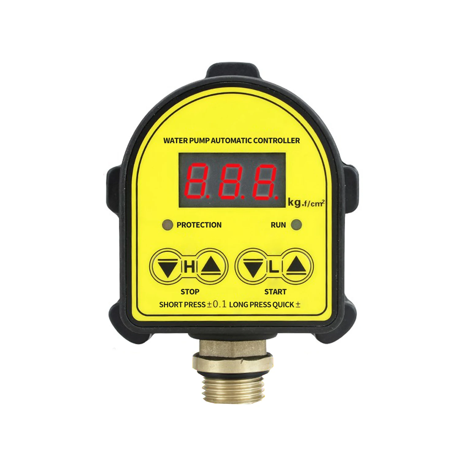 Imagem -05 - Bomba de Água Wpc10 Digital Interruptor Pressão Água Display Digital Peça Wpc 10 Controlador Pressão Eletrônico com g1 Adaptador