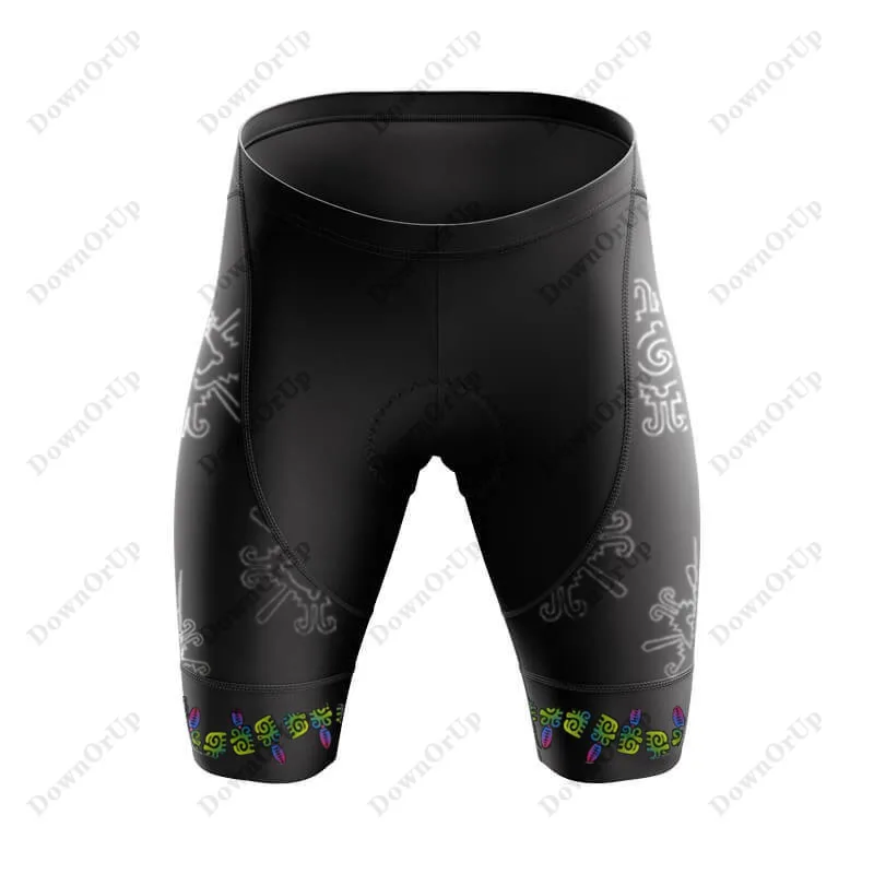 MEXICO Men\'s Cycling Clothing Uniform For Cyclist Short-sleeved Jersey Summer Mountain Road Biking Cycling Jersey Set