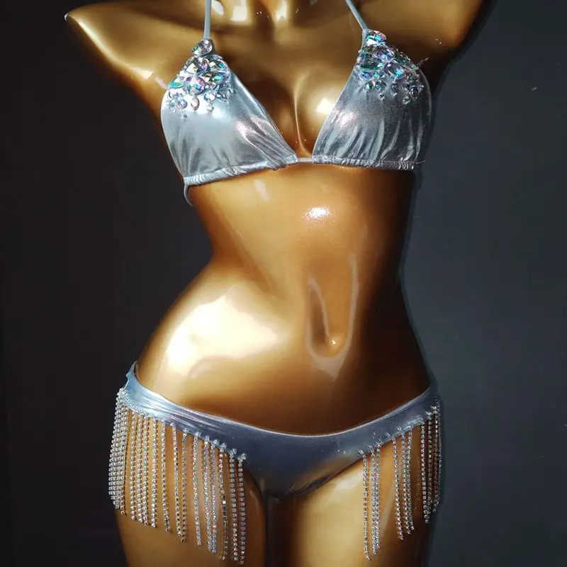 2020rhinestone bikini diamentowe stroje kąpielowe bikini kryształowy strój kąpielowy diamentowy strój kąpielowy kryształowe bikini