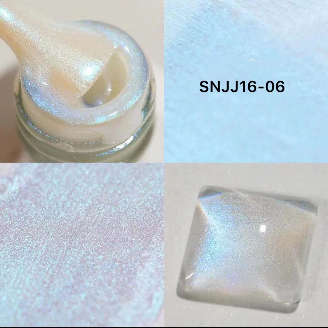 1Pc/15Ml Magnetische Gel Nagellak Auroras Snowlight Shining Magneet Nail Gel Langdurige Uv Gel Soak off Base Top Coat SNJJ16