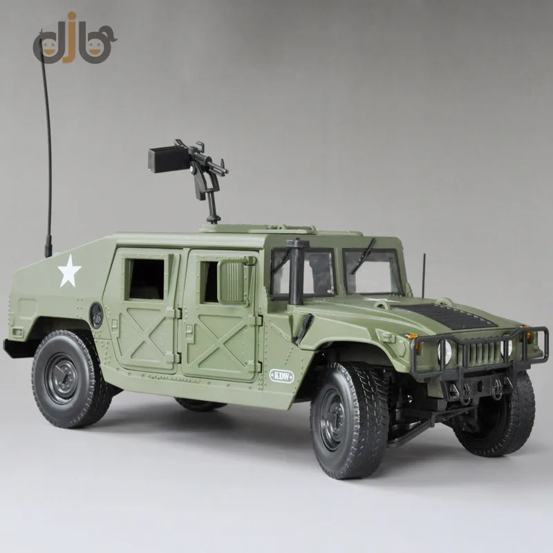 1:18 Diecast Military Collection Model Toy H1 SUV Tactical HUMVEE Battlefield Vehicle