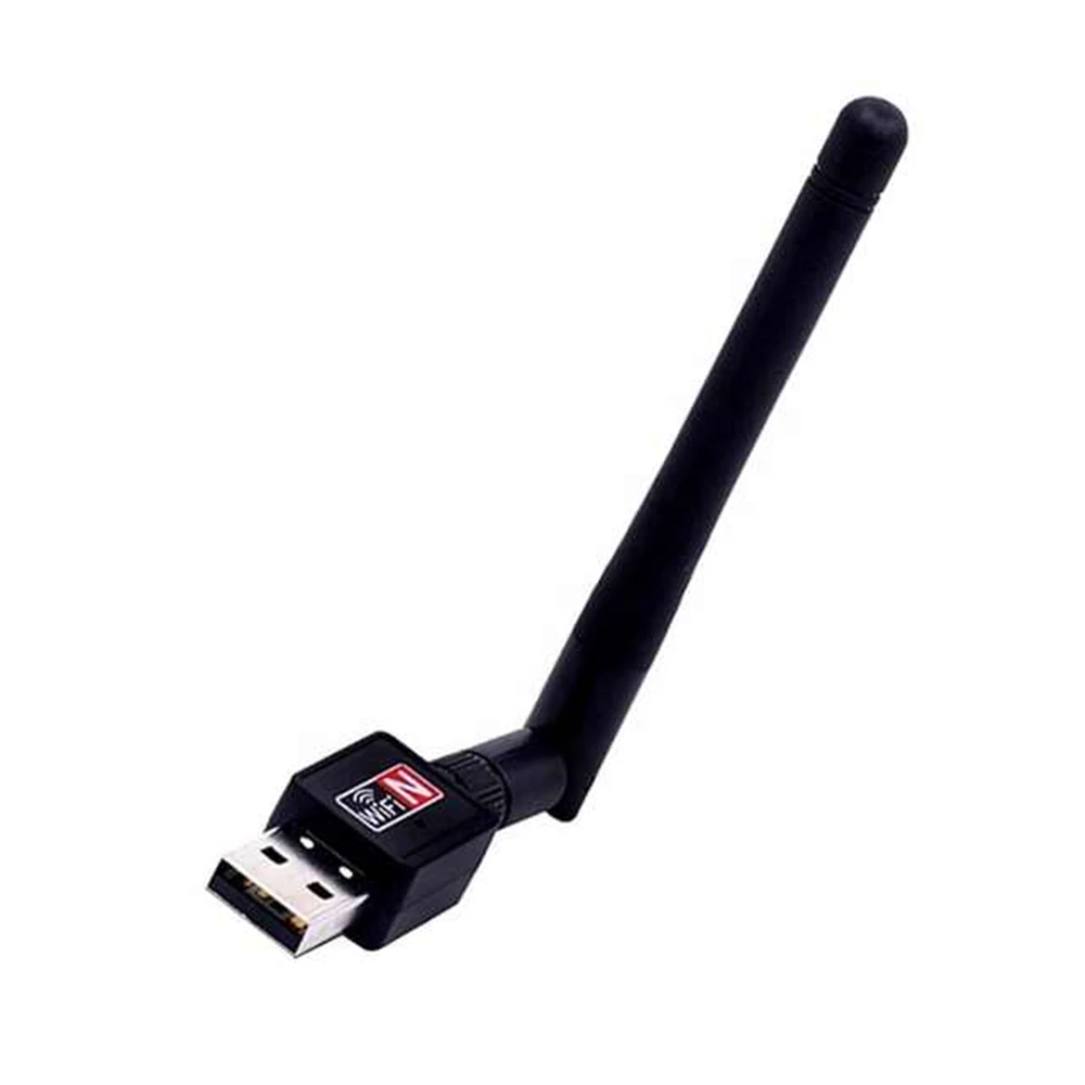 USB WIFI Adapter Dongle 150Mbps WIFI Receiver with Extertnal Antenna 2.4GHZ 150Mbps Wireless Lan Network Card