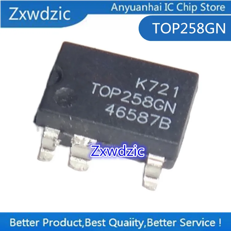 10pcs 100% New Imported Original TOP258GN SOP-7 TOP258YN TO-220 TOP258EN ESIP-7C Power Chip