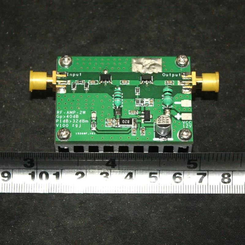 Finished Product of 600MHz 2W 40dB High Frequency RF Broadband Power Amplifier