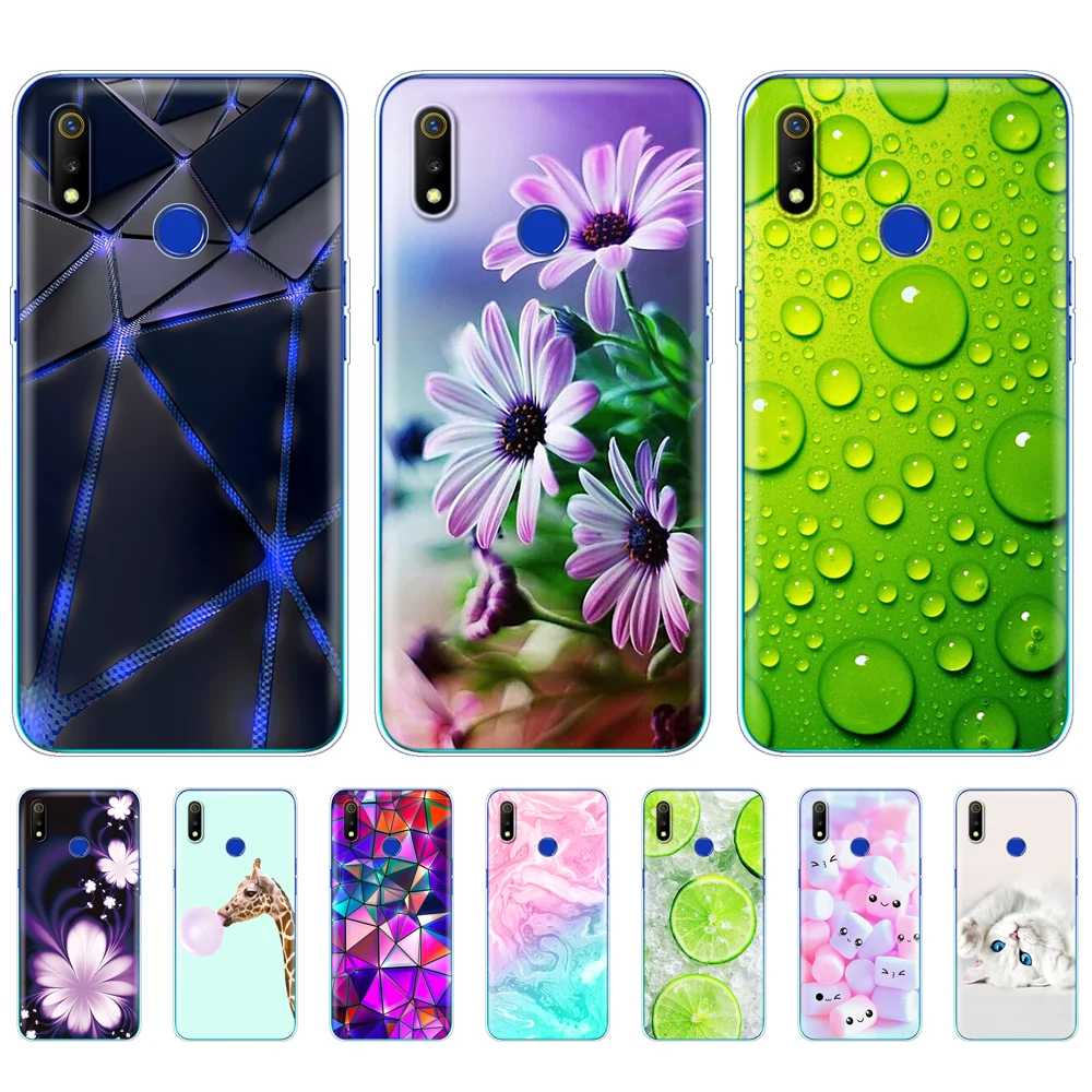 Чехол-накладка для OPPO Realme 3 Pro, 3 Pro, 3 Pro, из мягкого силикона, ТПУ