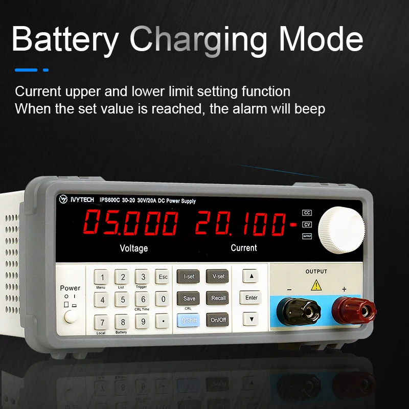 Adjustable Switch Programmable DC Power Supply Regulated Modul Laboratory current stabilized 30V 20A 60V 10A 120V 5-digitdisplay