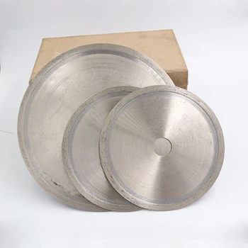 Lame de disque de coupe de frittage de diamant de 100mm-300mm pour des bijoux en cristal de Jade en verre