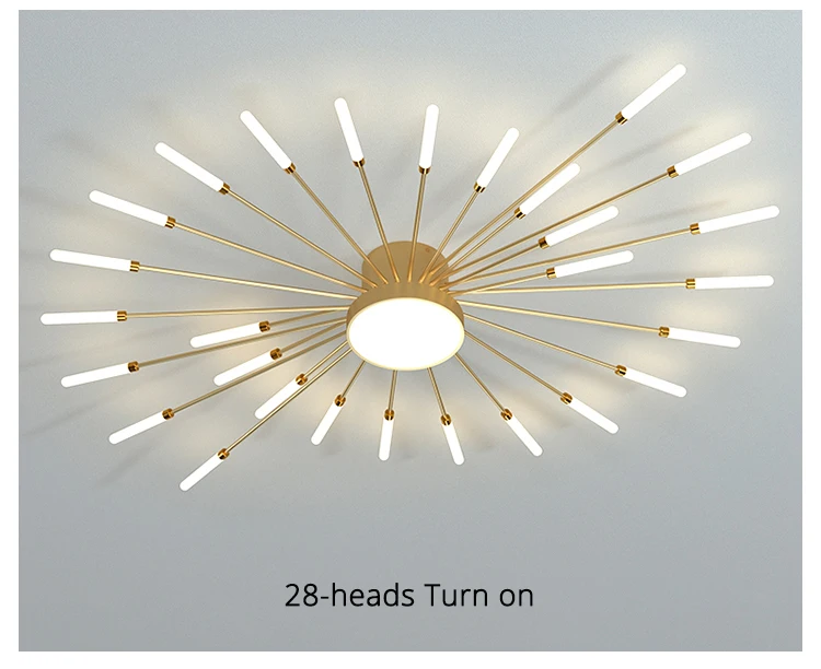 QIYIMEI Modern Ceiling Lights LED Luster Indoor Lighting For Bedroom Hall Living Kids Room Acrylic Lamps Fixture Frame 175-260V