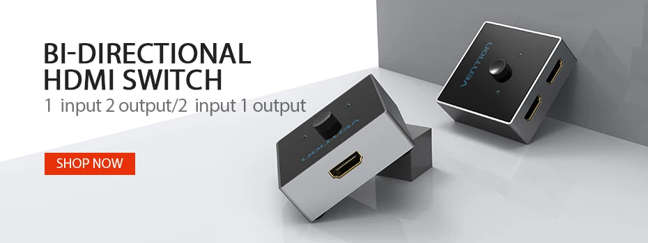 Tions HDMI Splitter 1 In 4 Out HD 4K/30Hz HDMI Schalter HDMI 1,4 1x2 1x4 Adapter Mit Netzteil für Xbox PS4 TV HDMI Switcher – Detail 1