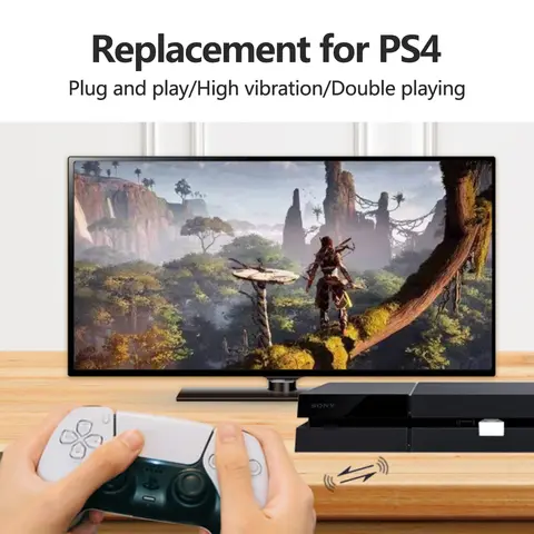 Coov DS50 Trådlös Bluetooth-adapterkonverterare för Switch för PS4 PS5 X-box One PC Trådlös handkontrollkonverterare 8 best sales ds50 - №3