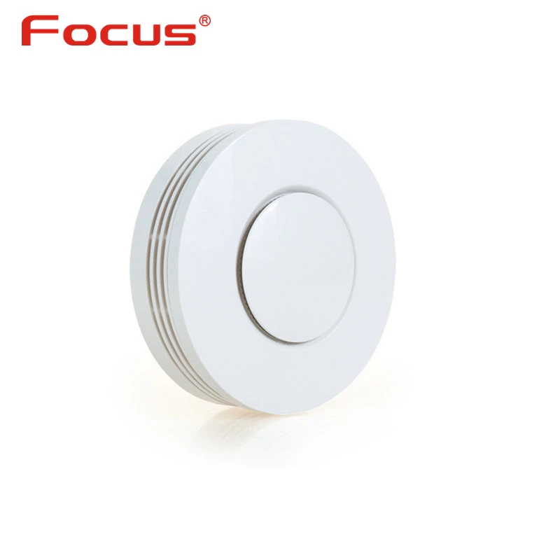 Meian CE14604 433Mhz or 868Mhz MD-2105R Wireless Smoke Detector Fire Smoke Sensor Compatible With Focus Alarm System