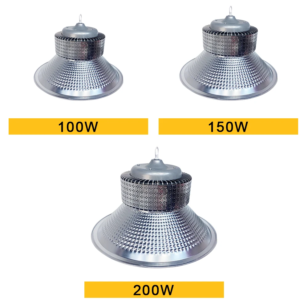 100W LED Warehouse Workshop Big Shopping Mall High Lighting Lamp 150W 200W Industrial and Mining Lamp Factory Lighting