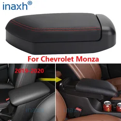 For Chevrolet Monza Armrest box 2019 lengthen heighten Lossless retrofit support decoration car accessories