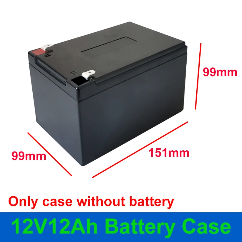 12V 12Ah Battery Case Fit 32PCS 18650 Cells 12V12Ah Empty Box 18650 Holder 4P Nickel Strip For DIY Li-ion LiFePO4 12.8V 12V Pack