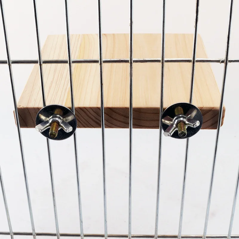 Parrot Bird wood platform platform platform platform jumping rest station frame playing platform birdcage decoration tiger skin