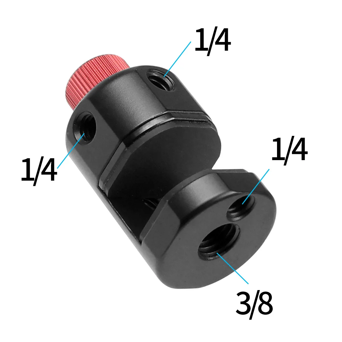 BGNing Handheld Gimbal Balance Counterweight Clip with 7x1/4 Threaded Holes for DJI Ronin S for Zhiyun Crane 15mm Equipment