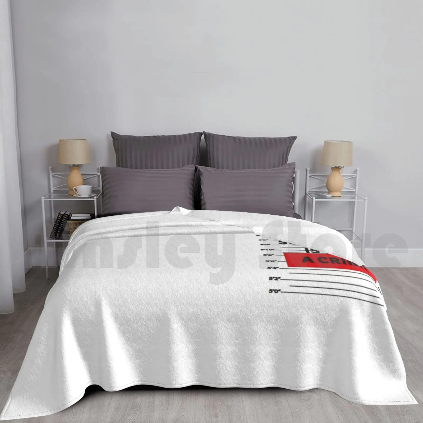 

My Skin Color Is Not A Crime , African American , George Father's Day Blanket Fashion Custom Cricut