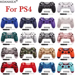 1set PS4 JDM-055 Controller Front Back Hard Plastic Matte Housing Shell Case For PS4 JDM-055 JDS 055 JDS050 Gamepad