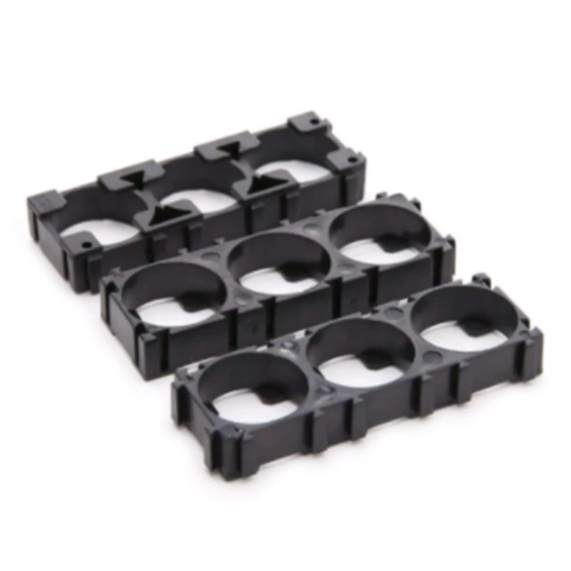 20PCS Safety 1x3 Battery Holder Bracket Anti Vibration Plastic Cell Stand Brackets for 21700 Batteries Pack