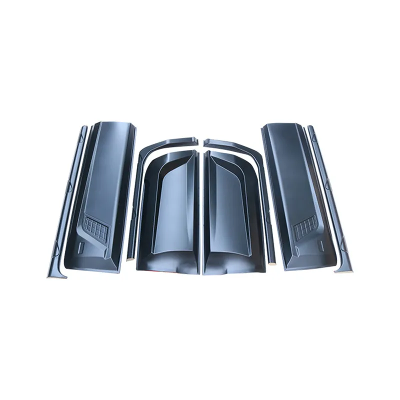 Car Door Trim Side Moulding Cladding  Fit For Nissan Navara NP300 2016-2019 Body Molding Cladding ABS Body Cladding