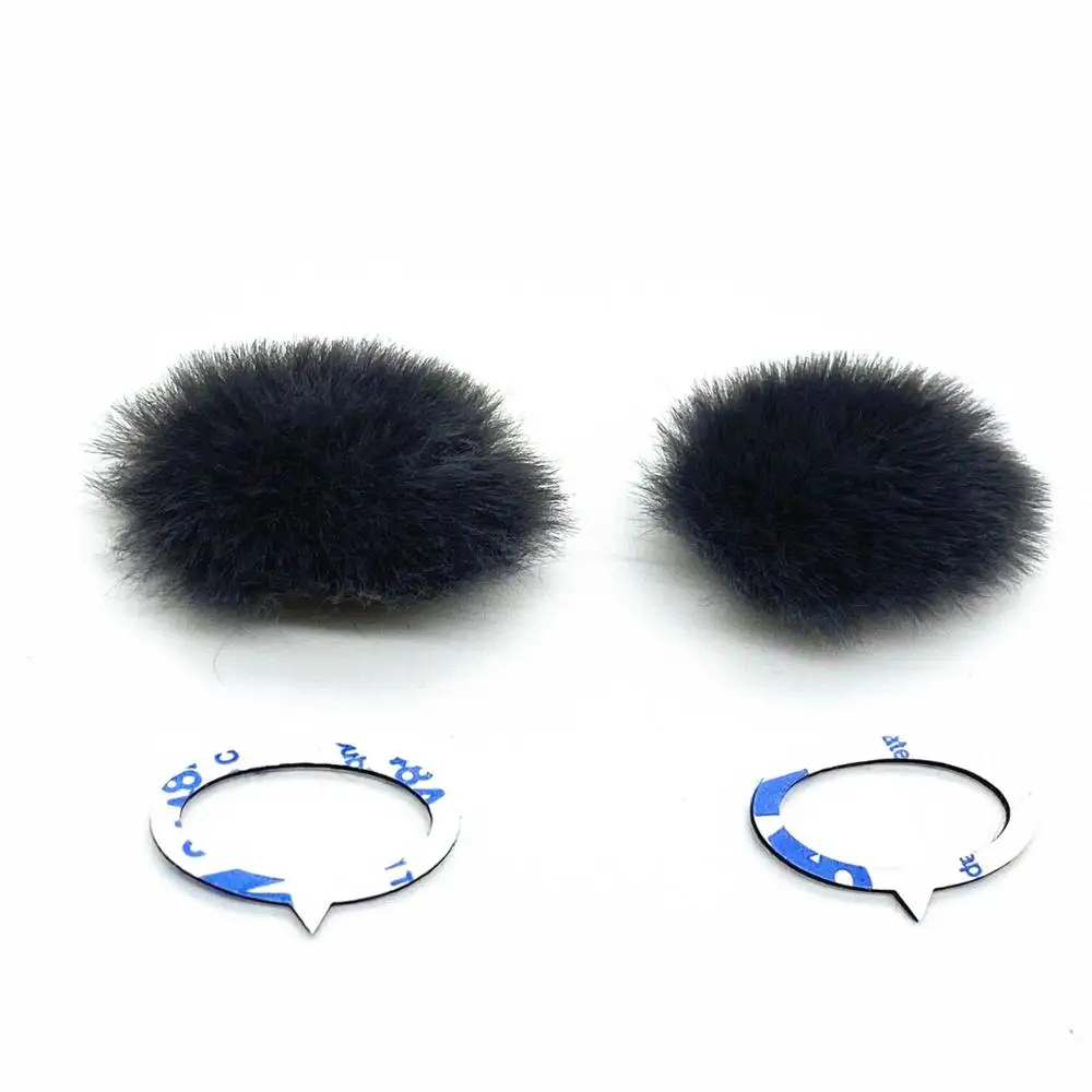 10Pcs Dead Cat Furry Windsceen Wind Muffler Cover For Sony FDR-X3000R Micromuff For Microphone Windshield For Sony AS300