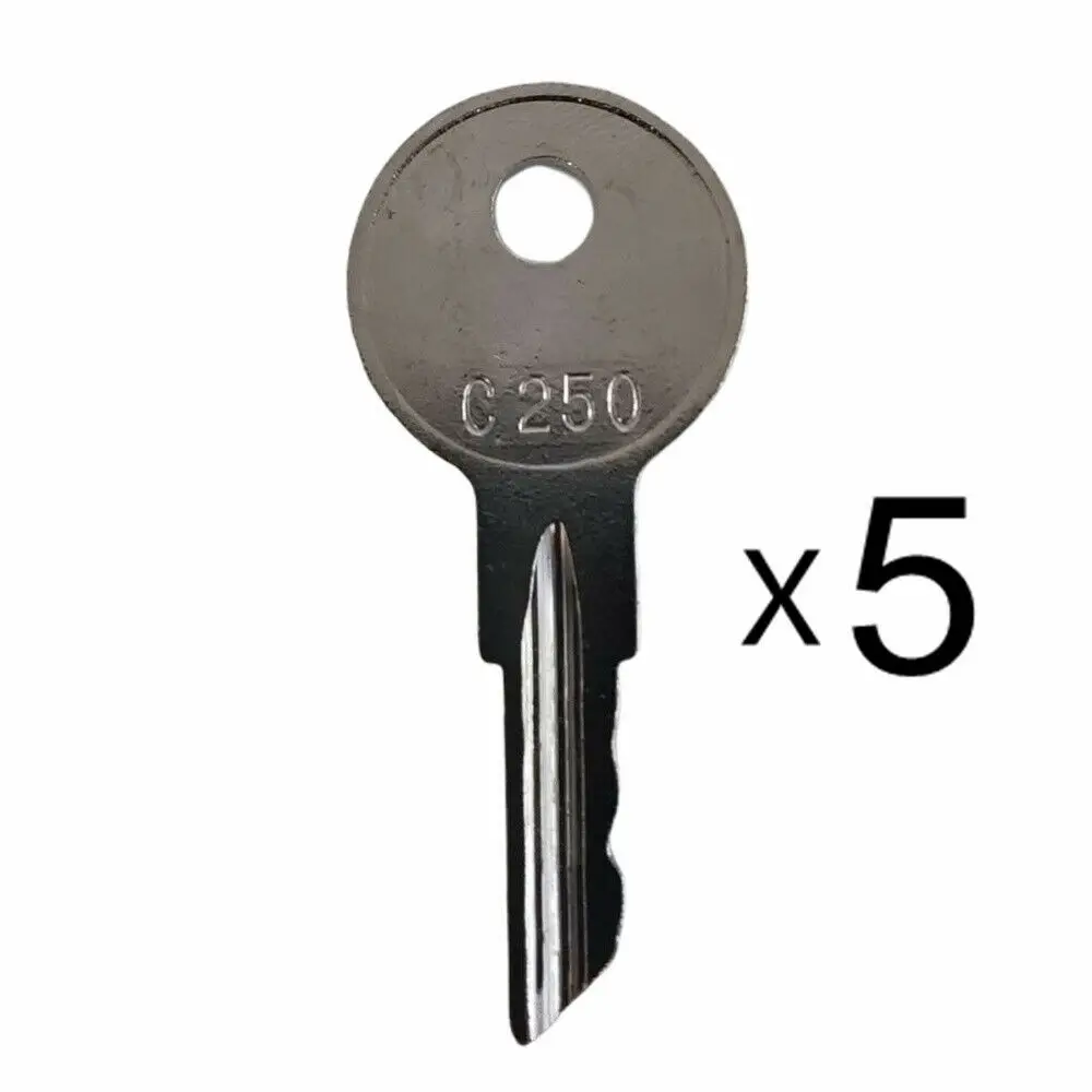 

5 Crown Forklift Ignition Key C250 for 170151-001 Fits models PE4000