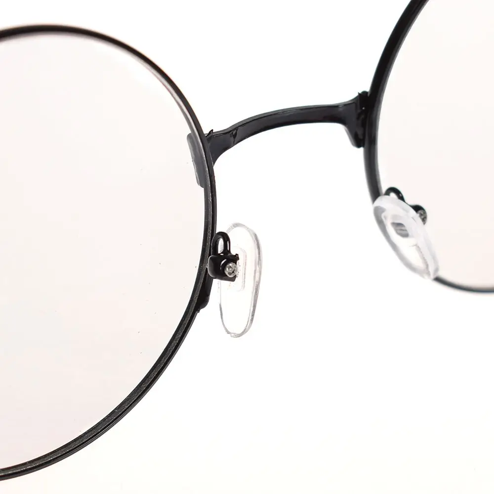 Women Men Fashion Vintage Retro Metal Frames Clear Lens Glasses Eyewear Big Round Circle Glasses