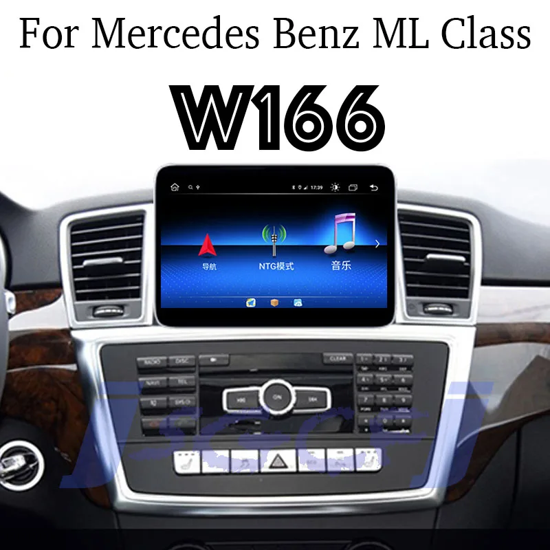 For Mercedes Benz ML 350 250 400 550 63 MB W166 NTG With 360 Bird View Panoramic Car Stereo Audio Navigation GPS Navi CarPlay