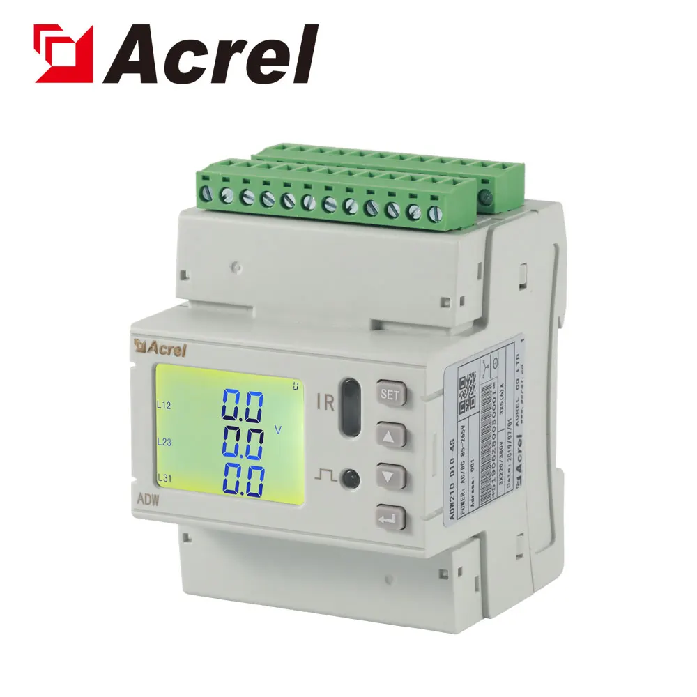 Acrel ADW210-D16 series wireless multi circuits energy meter/three phase wireless energy meter/wireless smart energy meter