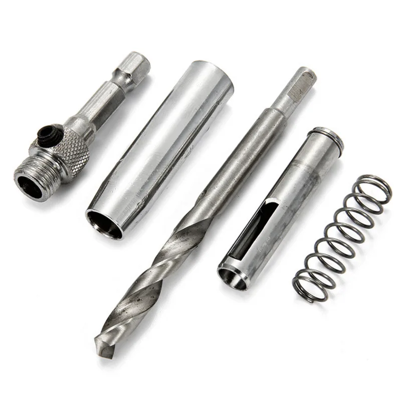 21pcs Core Drill Bit Set Hole Puncher Hinge Tapper for Windows Doors Self Centering Woodworking Hole openner Power Tool 5/64-1/4
