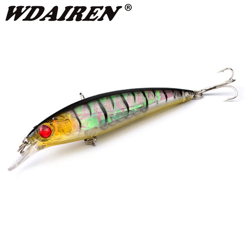 

1Pcs Laser Minnow Fishing Lure 11cm 13g Japan Wobbler Crankbait Artificial Hard bait With Treble Hooks Swimbait Pesca Tackle