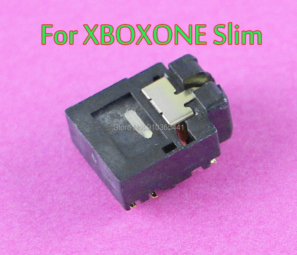 20pcs สําหรับ Xbox One S Slim Controller 3.5 มม.หูฟังแจ็คปลั๊ก Volume หูฟังเชื่อมต่อซ็อกเก็ต Dock Port Repair Part