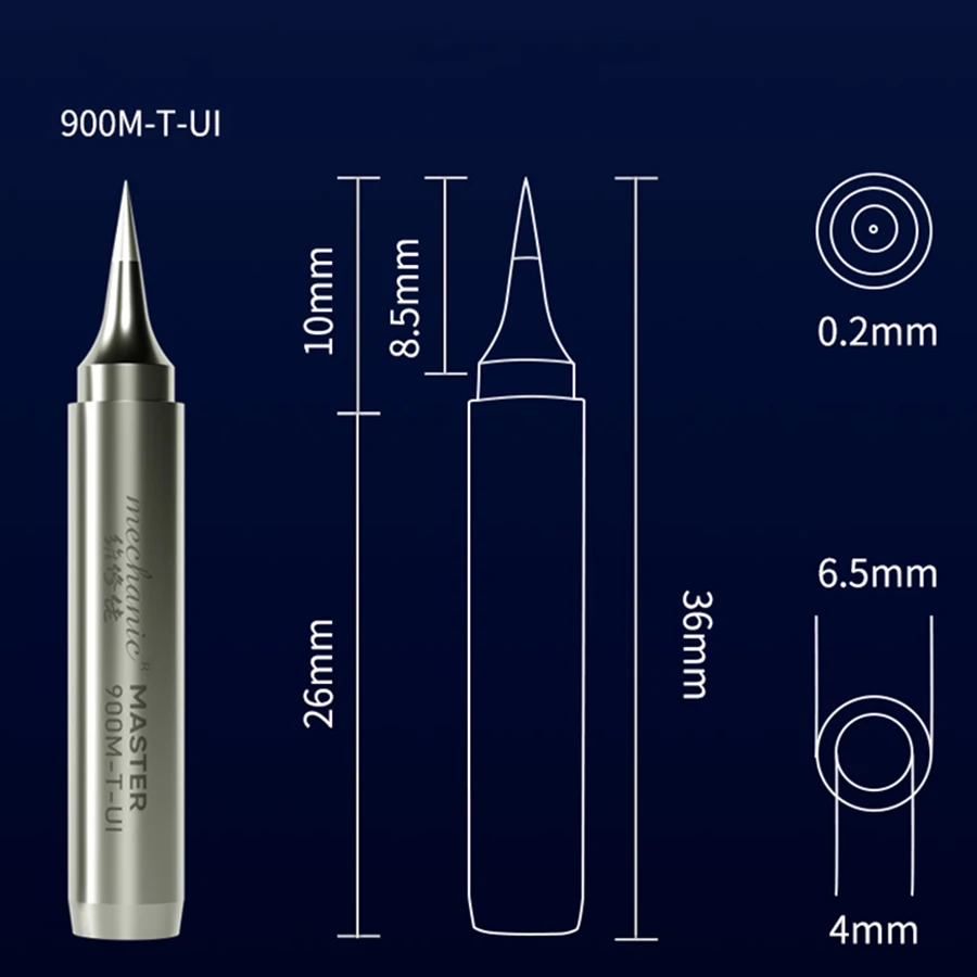 Soldering iron tip flying line Soldering iron tip MECHANIC 900M-T-UK 900M-T-US 900M-T-UI Lead-free environmental protection