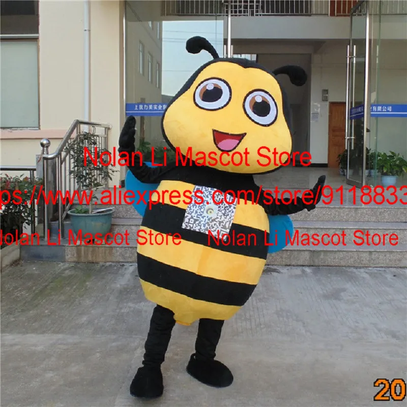 Nuova personalizzazione 17 Style Bee Mascot Costume Cartoon Game gioco di ruolo Fancy Dress Advertising Carnival Birthday Party 1193