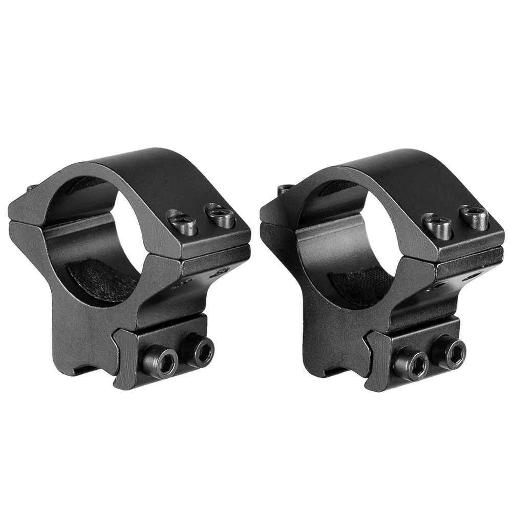 2PCS 25.4mm/30mm Rifle Scope Ring Medium Profile Scope Mount 11mm/20mm Picatinny Dovetail Scope Rail Mount Hunting Caza