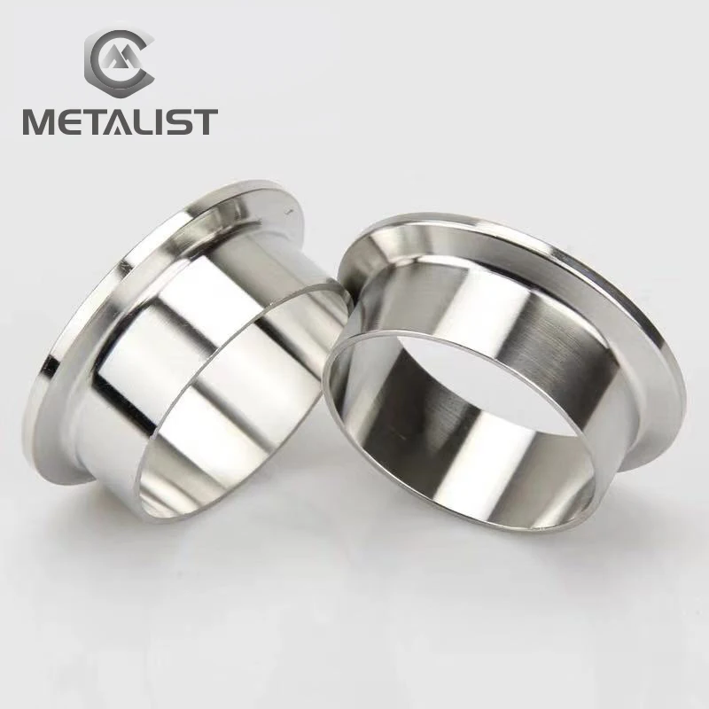 

METALIST High Quality 4“-8” SS304 Stainless Steel Sanitary Pipe Weld Ferrule Tri clamp Type