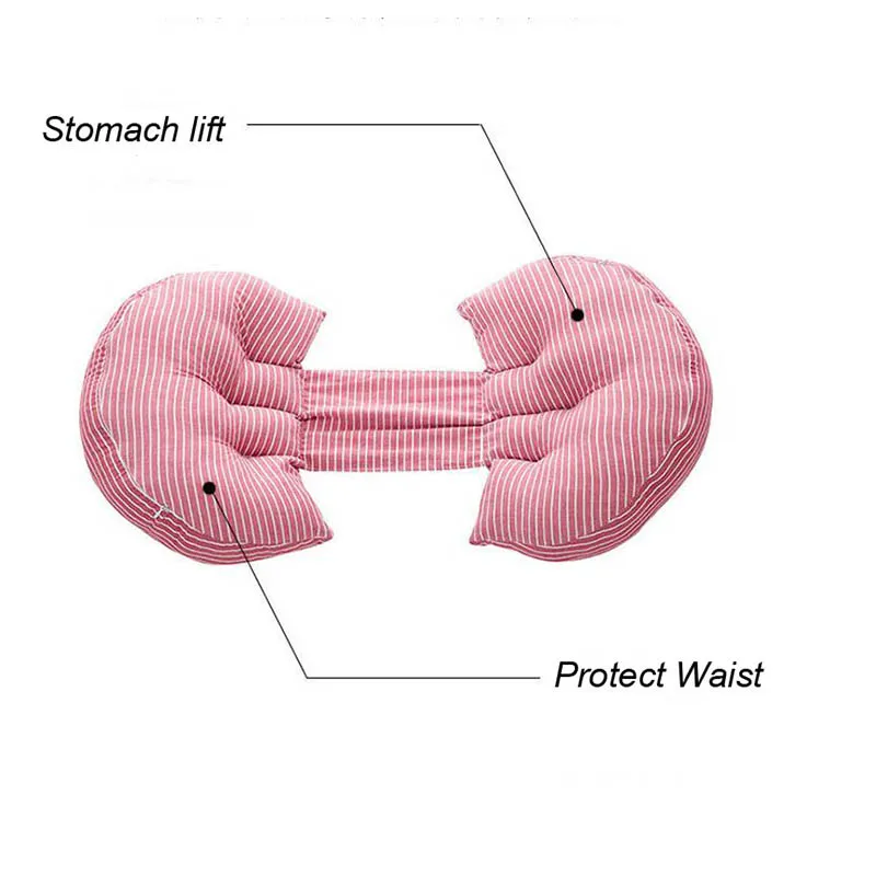 Multifunctional cotton maternity U Shape Pregnant Women Belly Support Pillow Side Sleepers Pregnancy Body Pillows for Maternity