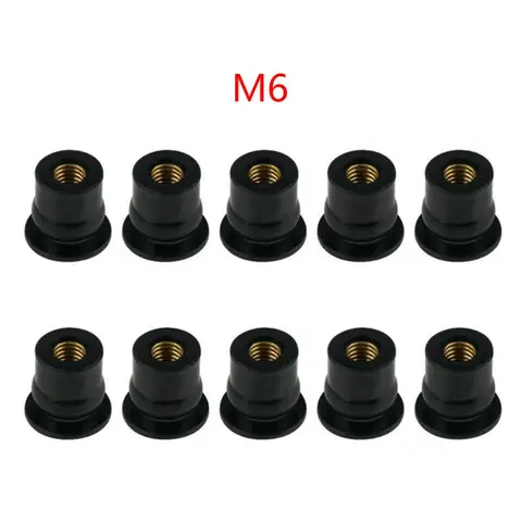 Резиновые гайки для ветрового стекла M4/M5/M6
