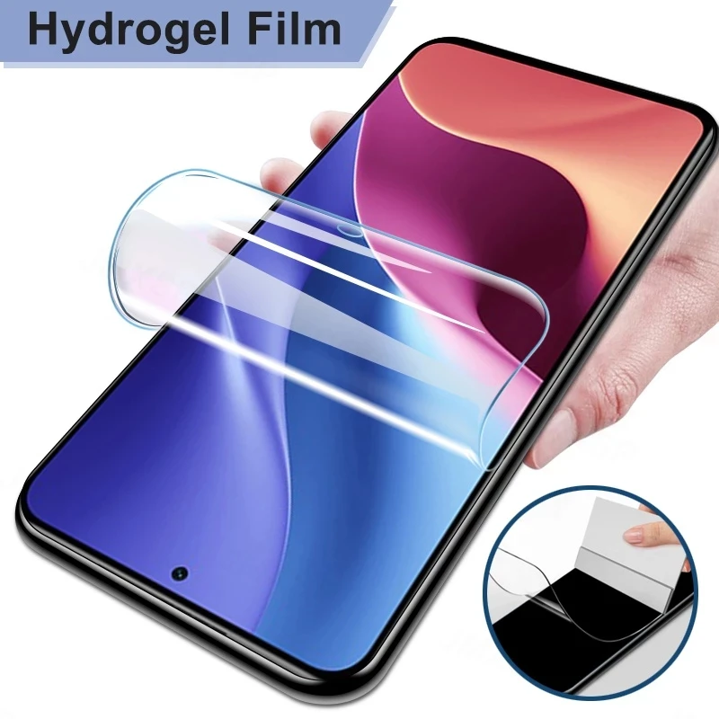 Full Cover For Tecno Pova 2 Pova2 Hydrogel Film Screen Protector For Tecno Camon 18P 18 18 Premier Film Not Tempered Glass