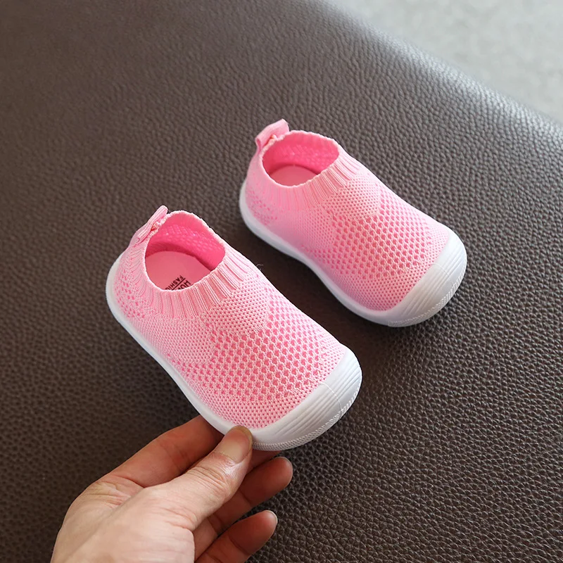 Kid Baby First Walkers ShoesBreathable b Infant Toddler Shoes Girls Boy Casual Mesh Shoes Soft Bottom Comfortable Non-slip Shoes